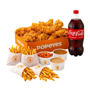 HOME 23 Big Tender Sharer with Fries, Sides, Dip & Drin