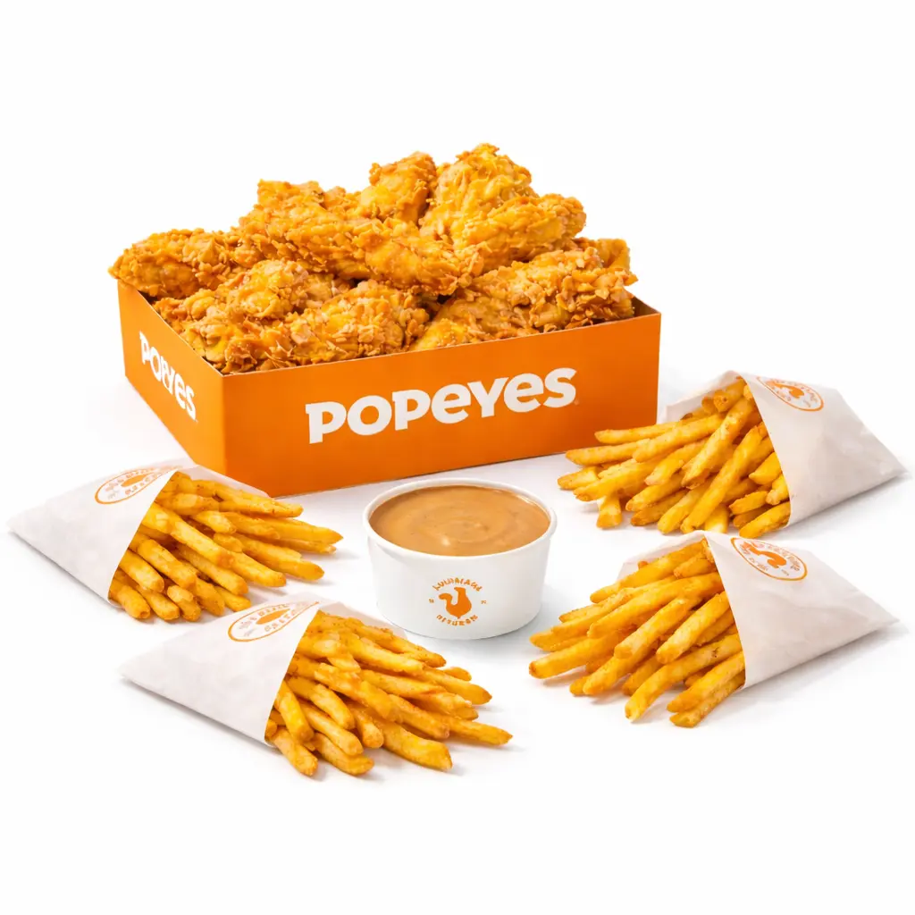 HOME 24 Big Tender Sharer with Fries & Dip