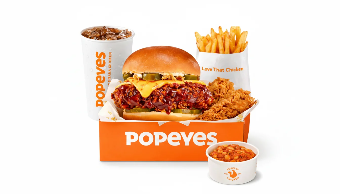 HOME 29 Honey BBQ Sandwich BIG Box Meal
