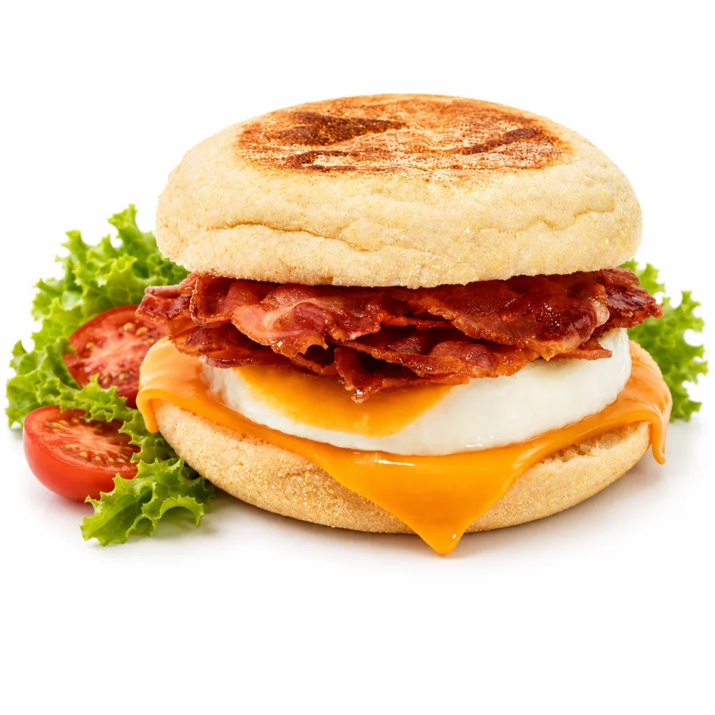 HOME 7 Bacon, Egg and Cheese
Muffin