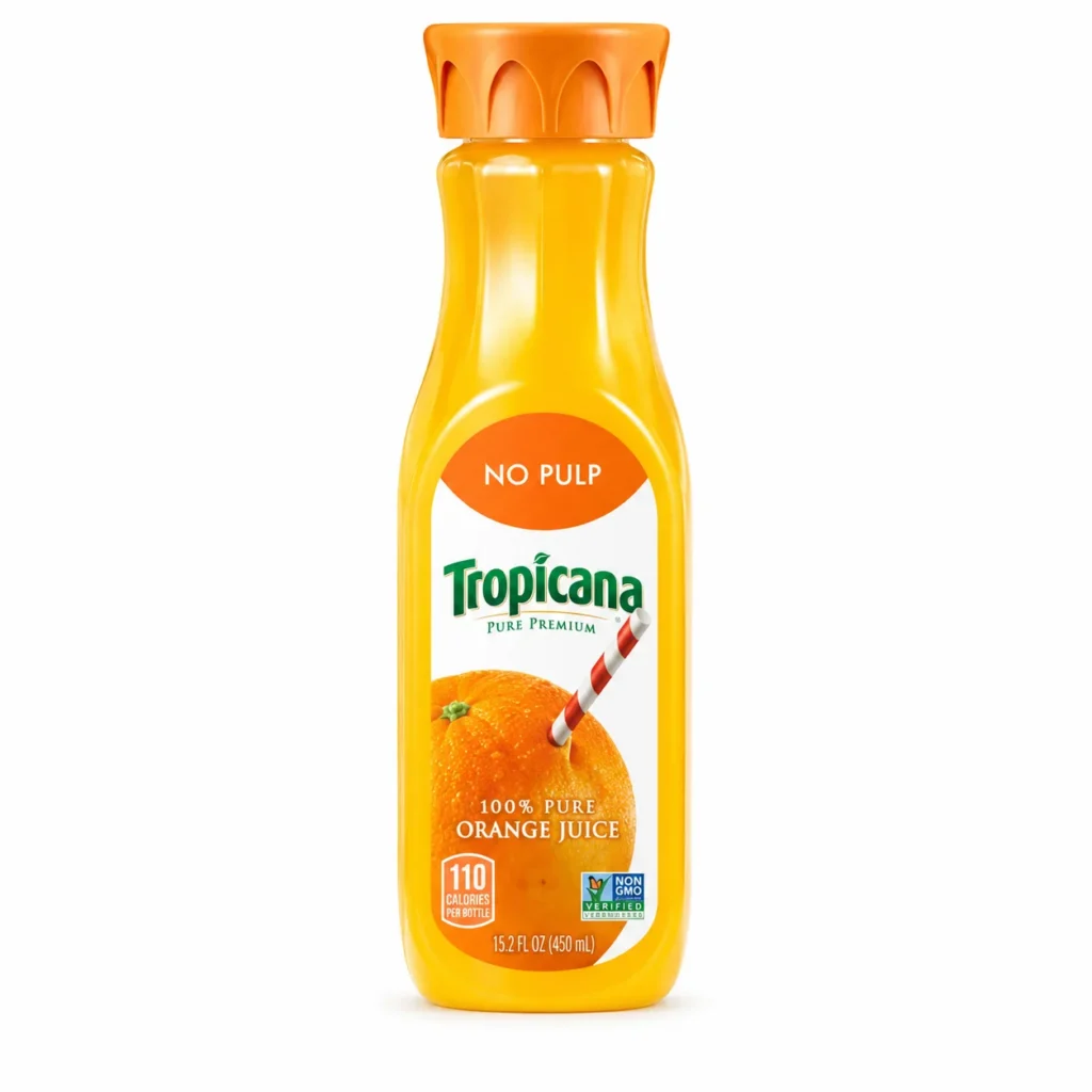 HOME 104 Tropicana Orange Juice Bottle
