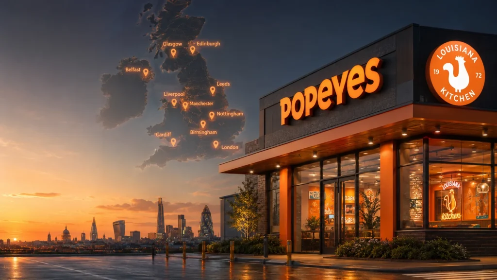Popeyes UK Locations Guide 2026