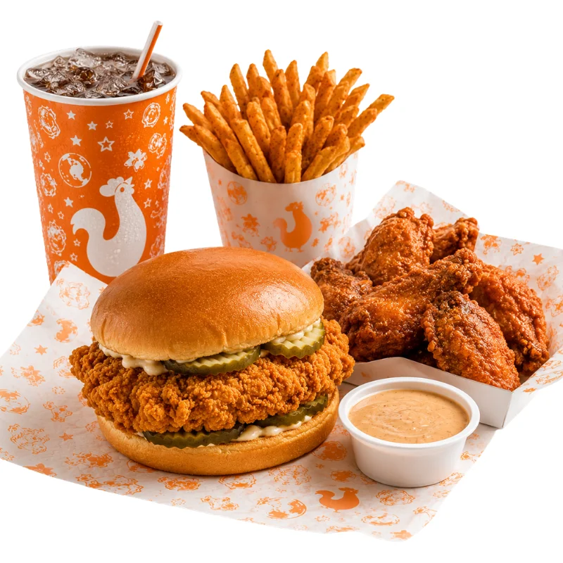 Home 16 Popeyes UK limited time meal deal with chicken sandwich, spicy wings, Cajun fries and soft drink