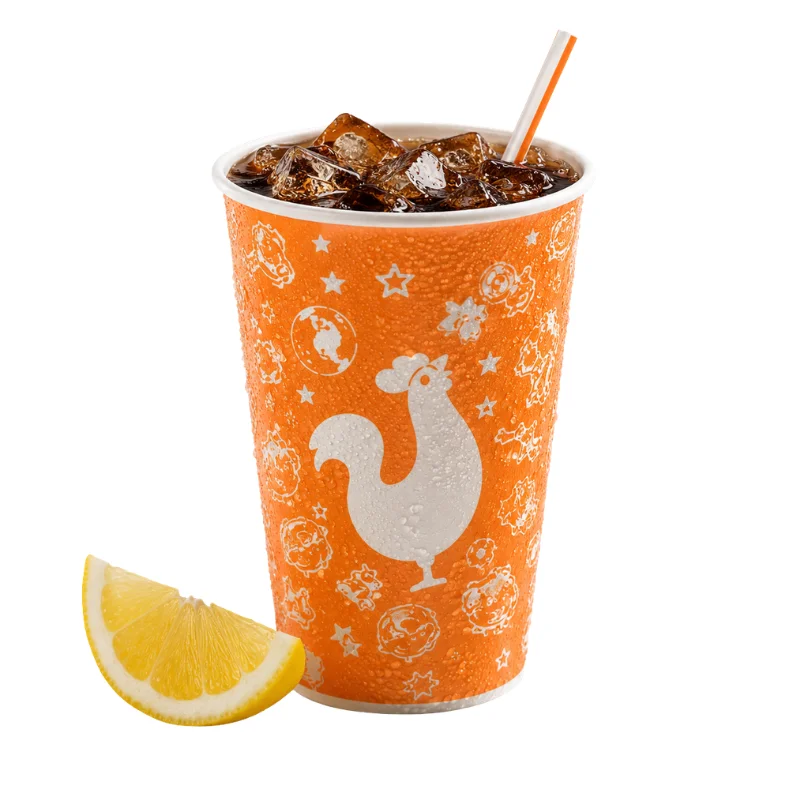Home 13 Popeyes UK soft drinks including cola, lemonade and iced beverages
